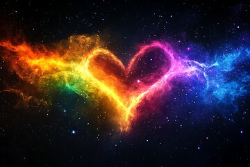 Cosmic Heart Nebula