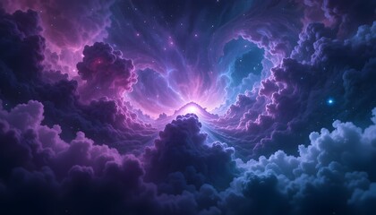 Fototapeta premium Cosmic Dreamscape Nebula