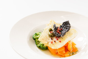 fish with vegetables