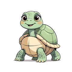 Turtle cartoon character 