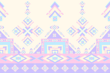 seamless geometric pattern with triangles
