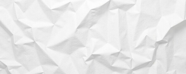 Crinkled white paper, subtle shadows, luxurious feel, smooth, subtle, design