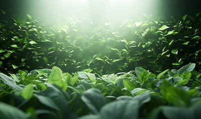 Futuristic indoor vertical garden featuring high-tech design elements and lush greenery.