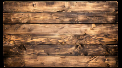 Naklejka premium A close-up view of a textured wooden surface with a warm finish.
