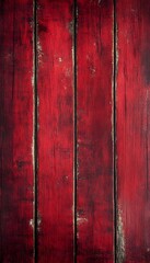 Obraz premium The Rustic Red Painted Wooden Planks Background Texture Design