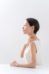 Obraz premium 女性 スキンケア