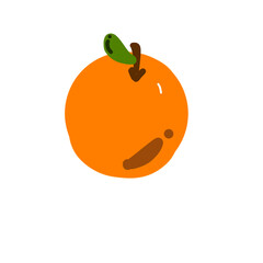 halloween pumpkin isolated on white