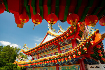 Thean Hou temple in Kuala Lumpur, Malaysia