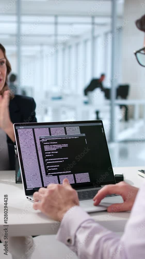 Poster Programmer Code Training In Meeting Room