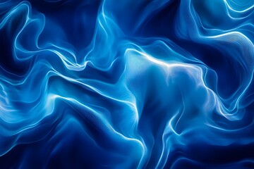 Obraz premium Captivating Neon Wave Abstract Fluid Gradients and Futuristic Elegance