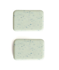 Soap Bar Isolated, Body Care Cosmetic, Fruit Soapy Detergent, Solid Shampoo, Glycerin Soap