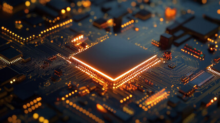 Obraz premium Exploring quantum computing and cryptography methods in futuristic cybersecurity technology ai integration and qkd systems