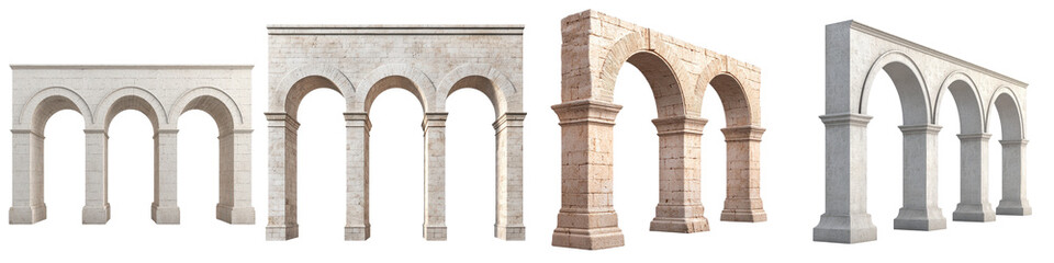 Obraz premium Magnificent Arched Columns and Archways of Historic Architecture Showcasing Intricate Stonework Symmetry and Timeless Design Elements of Classical and Ancient Architectural Styles