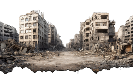 An old abandoned factory in an ancient city with stone walls and historic architecture