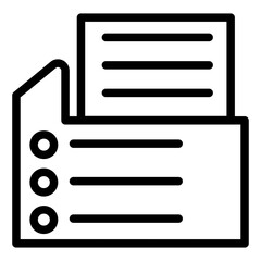 Folder Business Analytics line style