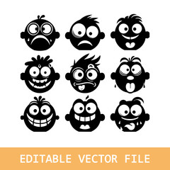 A modern engraving-style ink sketch of a monkey face with glasses, hand-drawn.