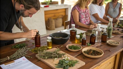 Herbal Medicine Workshop: Crafting Natural Remedies with Medicinal Plants