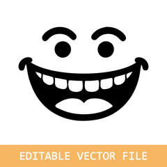 Funny mouth vector & Illustration