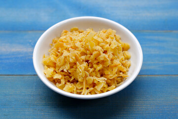 Dries cabbage leaves praserveg vegetables