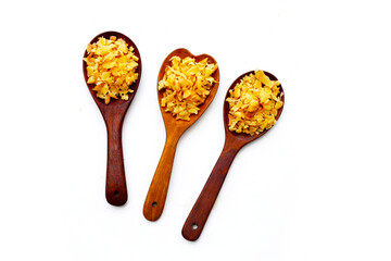 Dries cabbage leaves praserveg vegetables