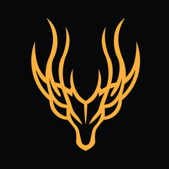 Floral Design A classic black and white floral design element featuring elegant, curved leaves and intricate detailing. Ornamental Perfect for use in decorative borders, logos