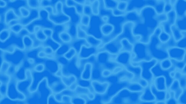 blue water background. blue Caustic Water Background with Light Reflections in 4k video for background or overlay