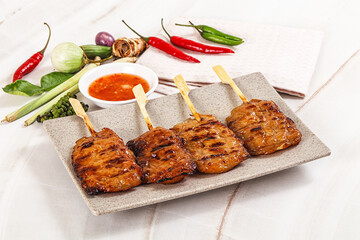Thai Street foof pork satay