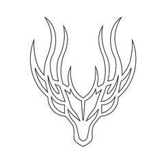 Floral Design A classic black and white floral design element featuring elegant, curved leaves and intricate detailing. Ornamental Perfect for use in decorative borders, logos