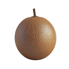 Vibrant Kiwi Fruit 3D Render on transparent background.