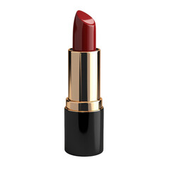 Obraz premium 3D Lipstick Cosmetic Mockup on transparent background.