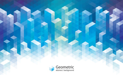 Modern urban architecture background with abstract geometric patterns.