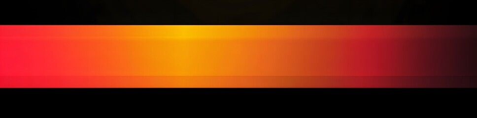 Obraz premium Striking Abstract Gradient Background with Blurred Horizontal Speed Stripes in Vibrant Red Orange and Yellow Colors