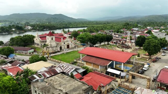 The Balangiga Church, also known as the Immaculate Conception Parish Church, is a Roman Catholic church in Balangiga, Eastern Samar, Philippines