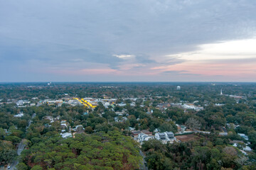 Aerial view of Fairhope, Alabama