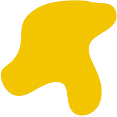 yellow abstract painting