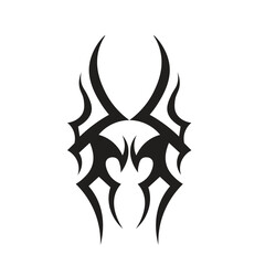 Floral Design A classic black and white floral design element featuring elegant, curved leaves and intricate detailing. Ornamental Perfect for use in decorative borders, logos