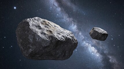 Cosmic Rocks: Binary Asteroid System in the Milky Way