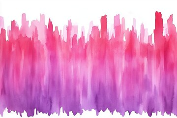 Vibrant pink and purple watercolor texture with vertical brushstroke effect. Modern abstract background.
