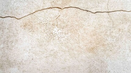 Obraz premium Close-Up of Cracked Off-White Surface with Brown Speckles