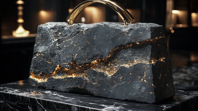 A collection of innovative handbags crafted from unconventional materials and forms. Featuring sculptural, futuristic, and industrial aesthetics, these unique designs push the boundaries of fashion an