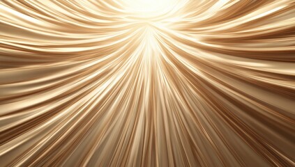 Golden rays of light creating an ethereal and dynamic background with flowing textures and elegant movement suitable for various digital designs and projects
