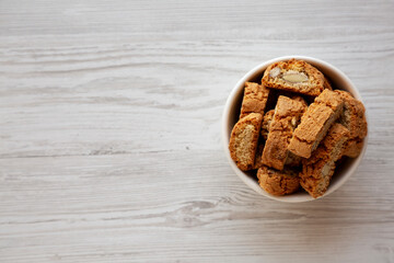 Homemade Almond Cantuccini Ready for Breakfast