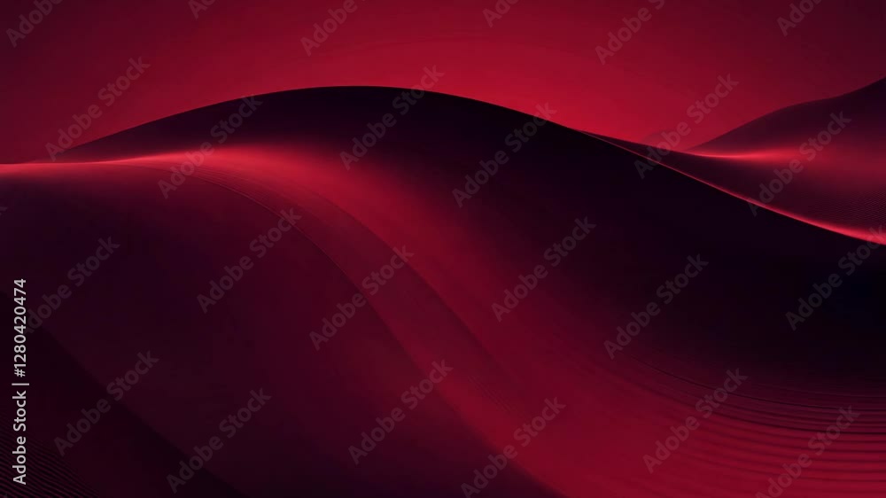 Poster high contrast lighting, 360-degree rotation seamless loop video of an abstract gradient background f