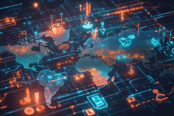 Global digital network overlay