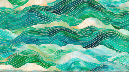 sea and mountains	