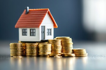 High-Detail Stock Image of a Cozy Tiny Home Emphasizing Modern Design and Sustainable Living