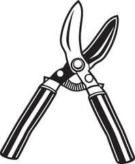 Pruners Rustic Tool for Gardening