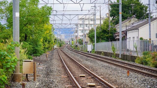 railway in the countryside