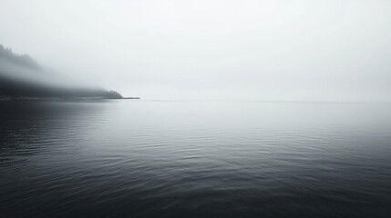 Obraz premium A minimalist gray color