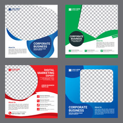 social media template pack for digital marketing